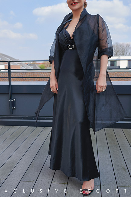 Sina from Escort Hamburg in ball gown